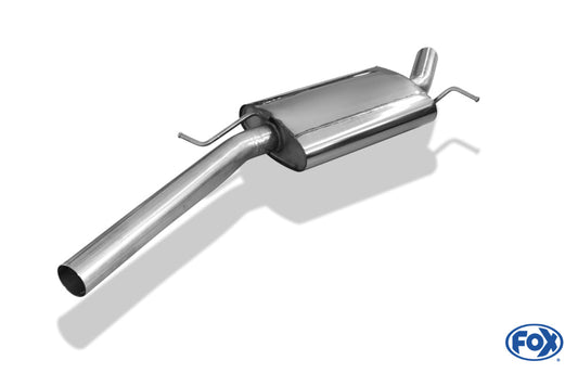 Audi A5 quattro B9 Cabrio Mittelschalldämpfer