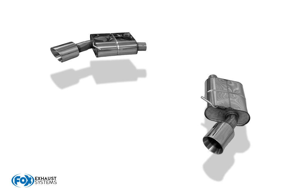 FOX Audi A4 B9 - 2WD Endschalldämpfer rechts/links - 1x114 Typ 25 rechts/links