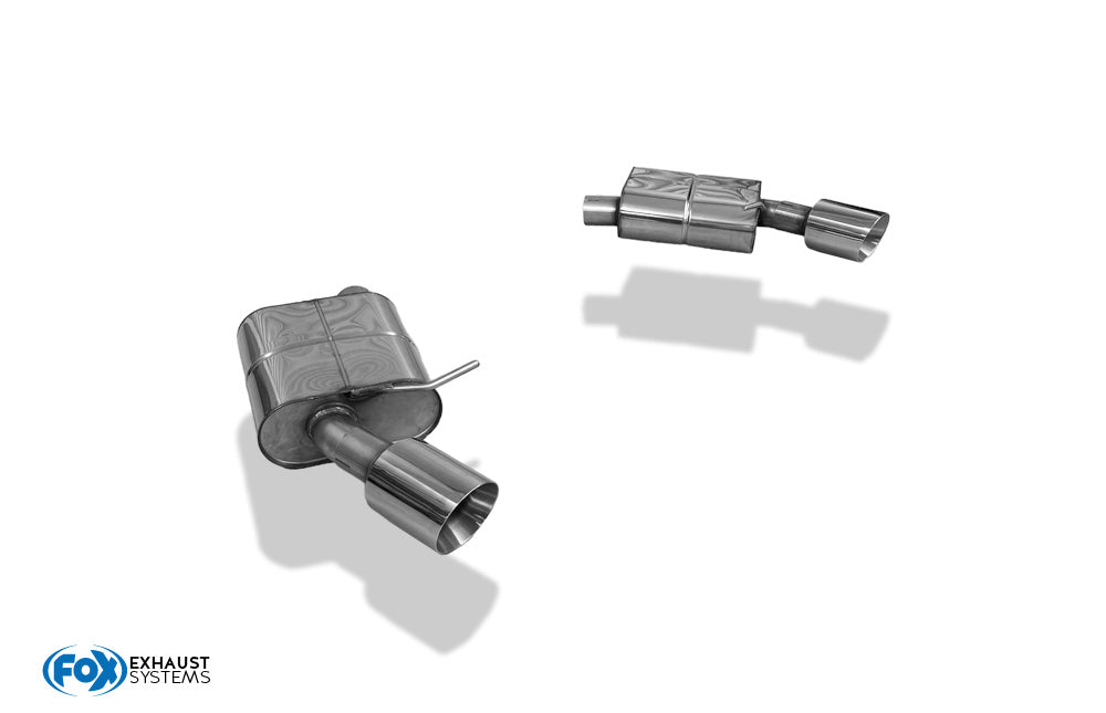 FOX Audi A4 B9 - 2WD Endschalldämpfer rechts/links - 1x114 Typ 25 rechts/links