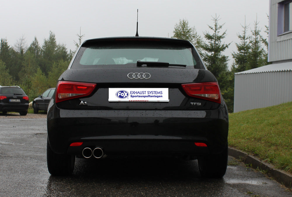 Audi A1 Kompakt/ A1 Sportback Endschalldämpfer - 2x90 Typ 16