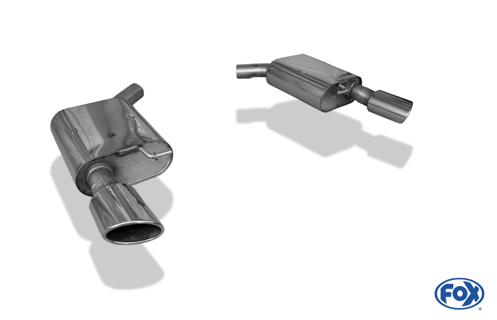 Audi A7 4G - 3,0l TFSI Endschalldämpfer rechts/links - 115x85 Typ 38 rechts/links