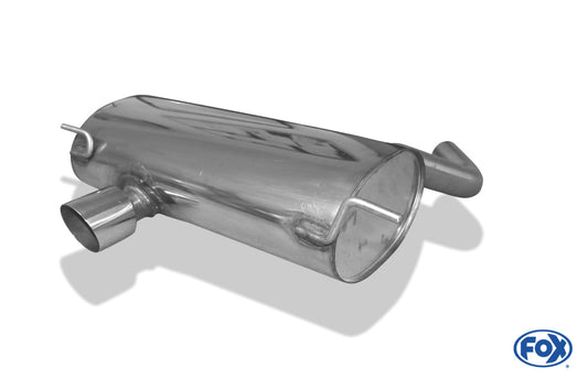 BMW E87 120i Endschalldämpfer - 1x80 Typ 14