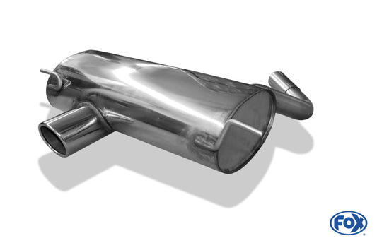 BMW E87 120i Endschalldämpfer - 1x90 Typ 16