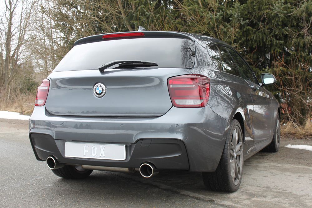 BMW F20/F21 - M135i Endschalldämpfer quer Ausgang rechts/links - 1x100 Typ 16 rechts/links