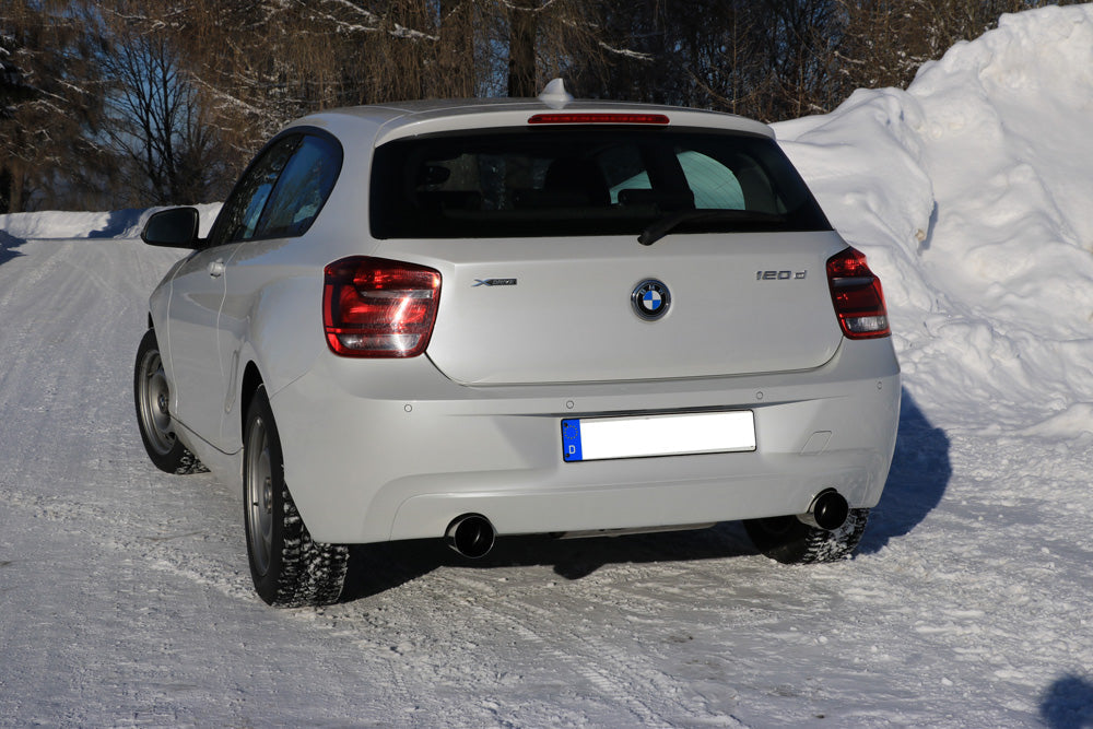 BMW F20/F21 - 120d Endschalldämpfer quer Ausgang rechts/links - 1x100 Typ 10 rechts/links