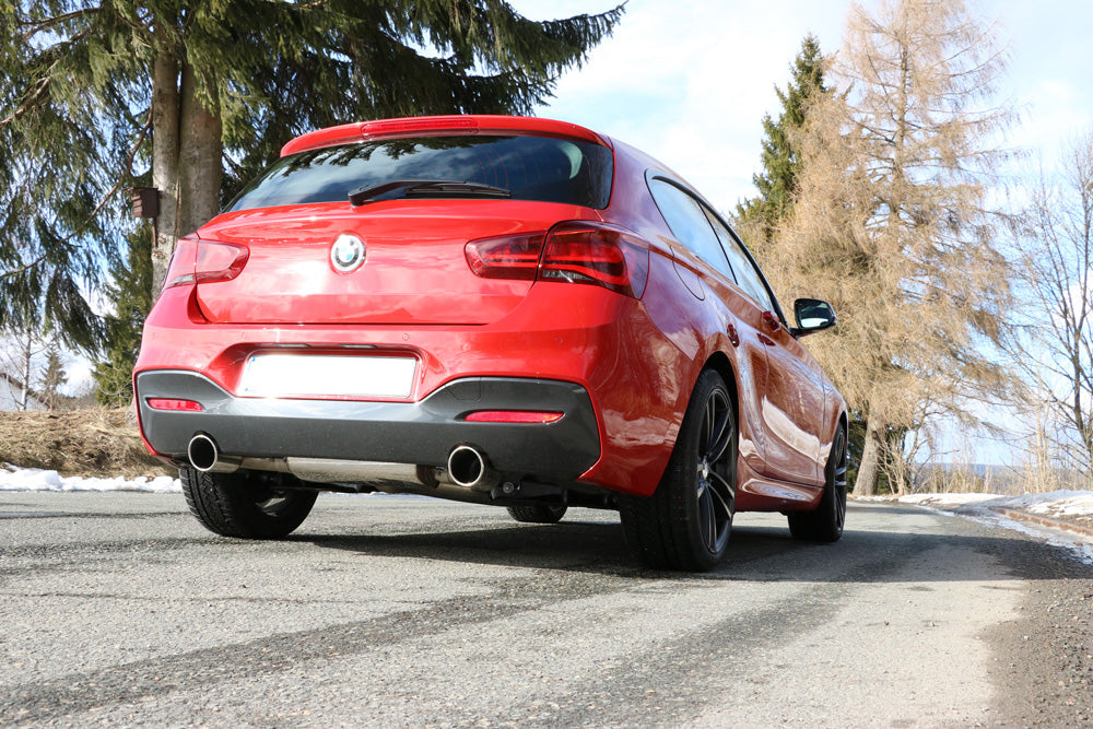 BMW F20/F21 - M140i Endschalldämpfer quer Ausgang rechts/links - 1x100 Typ 16 rechts/links