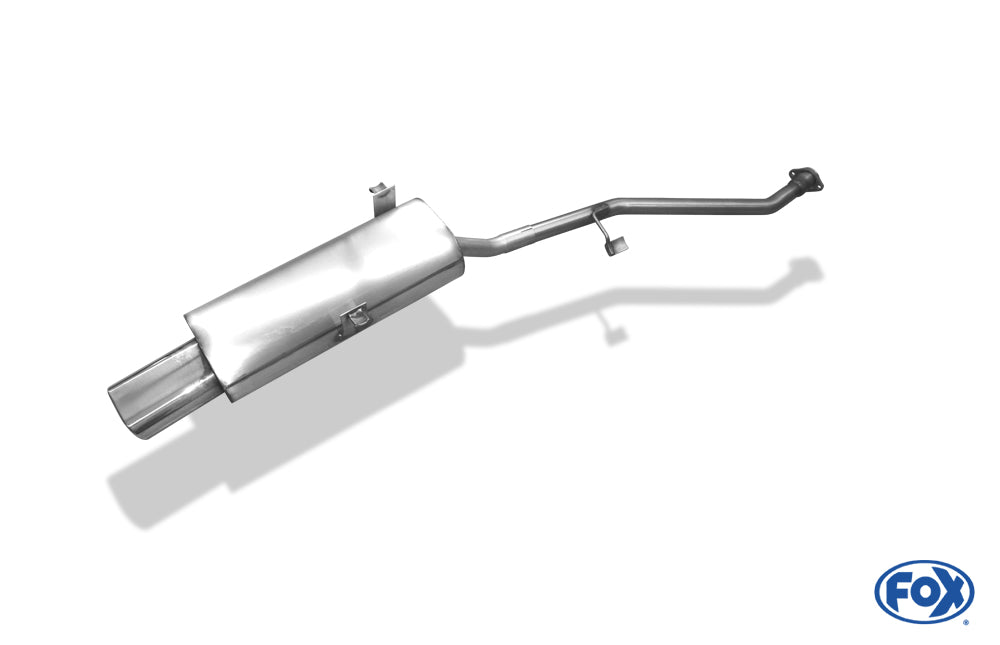 BMW E30 316i/ 318i ab 9/87` Halbanlage ab Kat mit 2-Loch Flansch - 135x80 Typ 53
