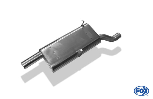 BMW E30 318is Endschalldämpfer - 1x70 Typ 10