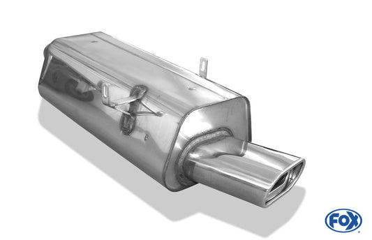 BMW E36 316/ 318/ 320/ 323/ 325/ 328 Endschalldämpfer - 135x80 Typ 53