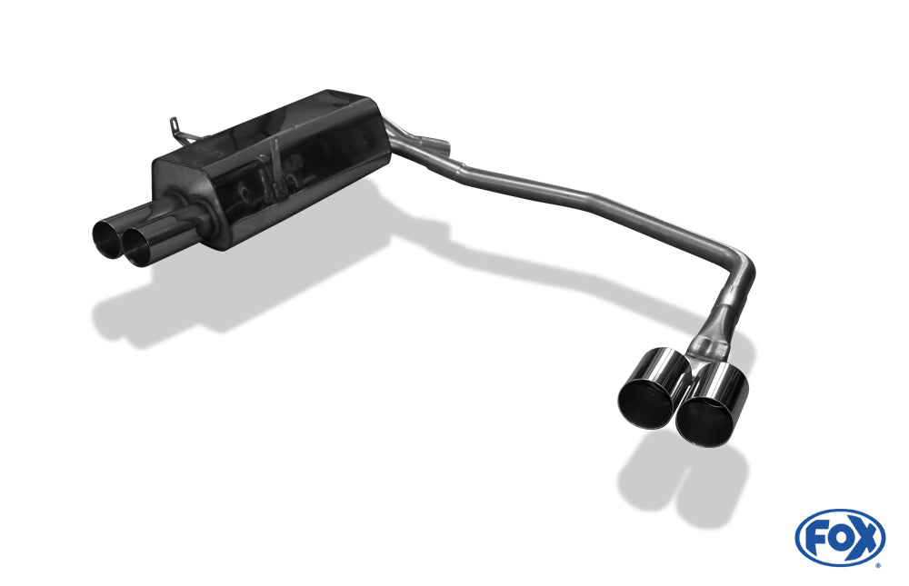 BMW E36 316/ 318/ 320/ 323/ 325/ 328 Endschalldämpfer Ausgang rechts/links - 2x76 Typ 10 rechts/links