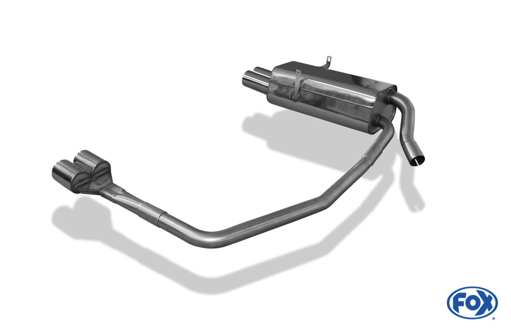 BMW E36 316/ 318/ 320/ 323/ 325/ 328 Endschalldämpfer Ausgang rechts/links - 2x76 Typ 13 rechts/links