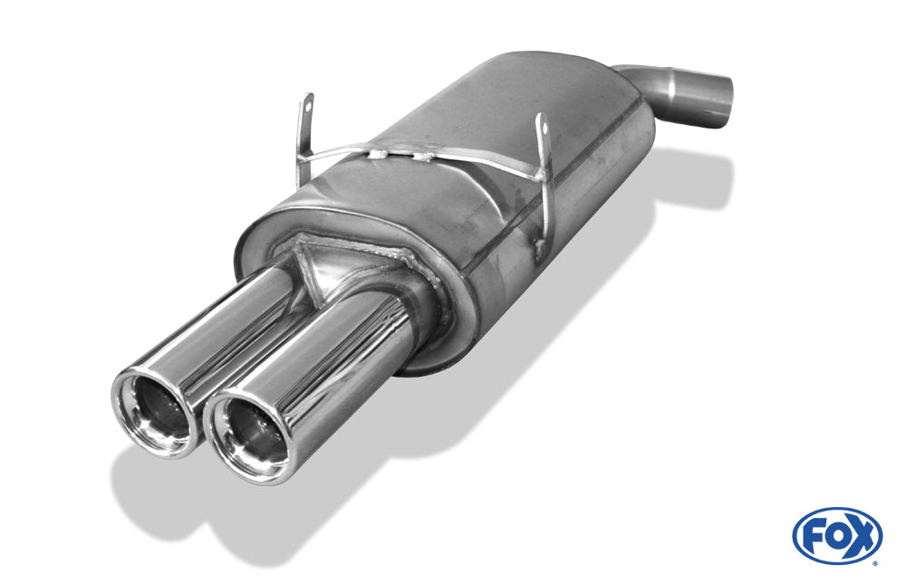 BMW E36 318is Endschalldämpfer Ø63,5 - 2x76 Typ 13