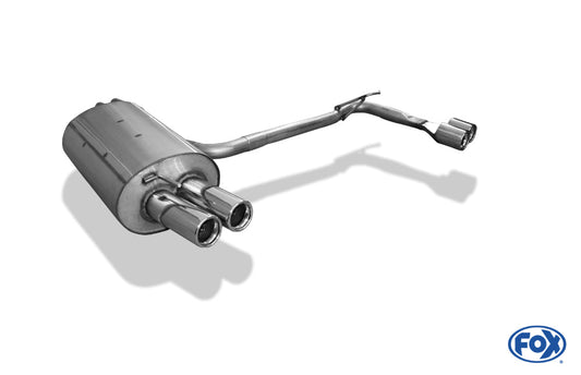 BMW E46 330d/ 330xd Endschalldämpfer Ausgang rechts/links zweiflutig - 2x76 Typ 13 rechts/links