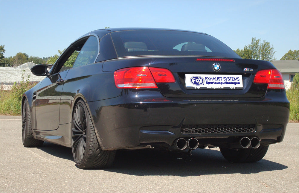 BMW E92/93 M3 Coupe/ Cabrio Endschalldämpfer rechts/links - 2x90 Typ 10 rechts/links