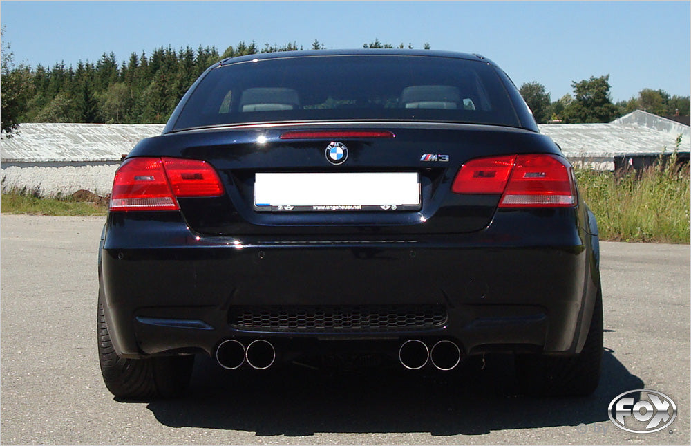 BMW E92/93 M3 Coupe/ Cabrio Endschalldämpfer rechts/links - 2x90 Typ 10 rechts/links