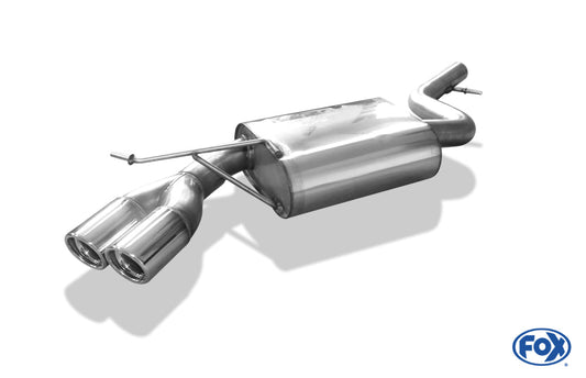 BMW E90/91/92 - 320d Endschalldämpfer - 2x76 Typ 17