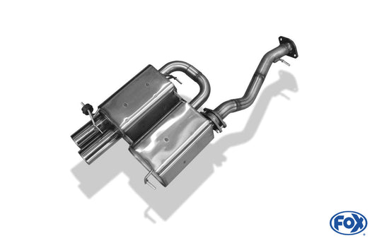 BMW E90/91/92 - 330i Endschalldämpfer - 2x80 Typ 24