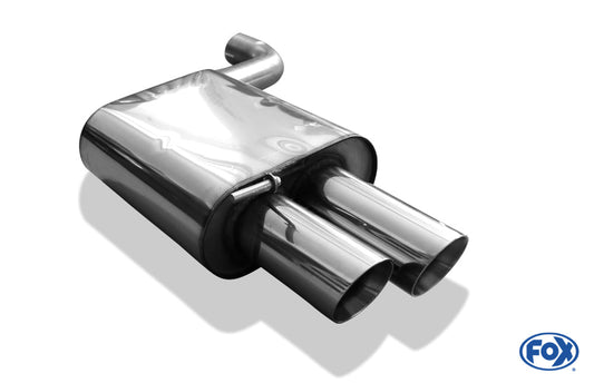 BMW E90/91/92 - 325d/ 330d Endschalldämpfer - 2x80 Typ 25