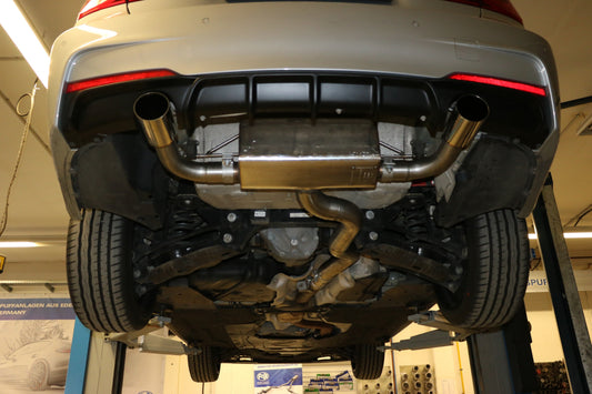 BMW F30/31 - 335d Final silencer exit right/left - 1x90 type 10 right/left