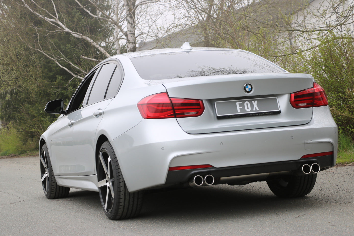 BMW F30/31 - 335d Final silencer exit right/left - 2x80 type 12 right/left