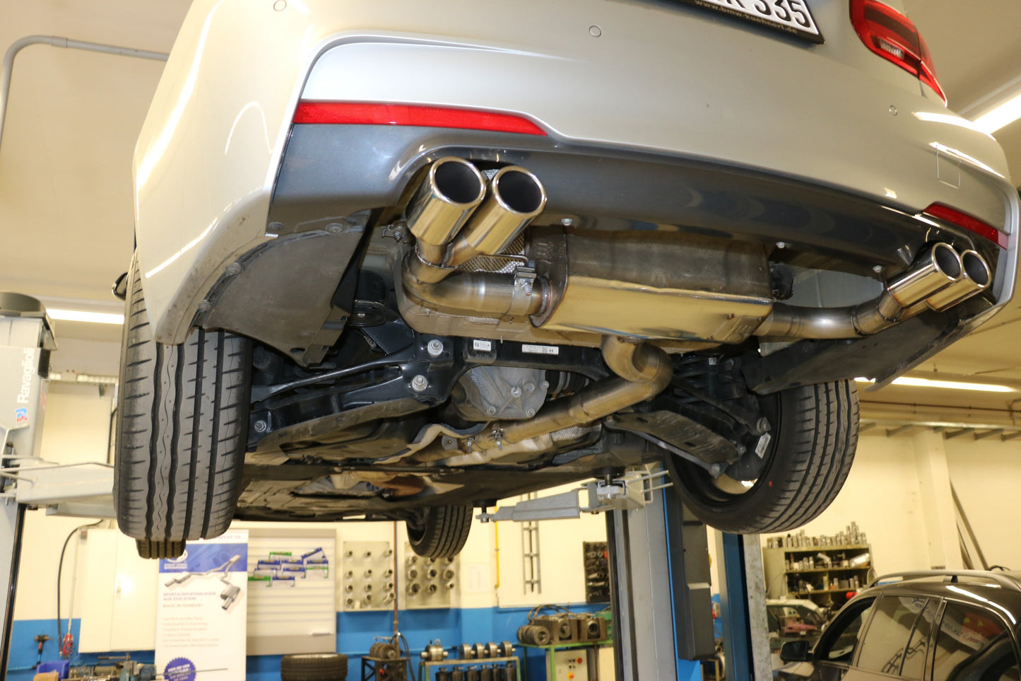 BMW F30/31 - 335d Final silencer exit right/left - 2x80 type 12 right/left