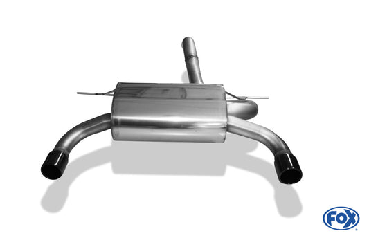 BMW F30/31 - 320/328i Endschalldämpfer rechts/links - 1x80 Typ 12 rechts/links schwarz