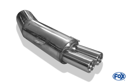 BMW E34 525i/530i Endschalldämpfer - 2x80 Typ 13