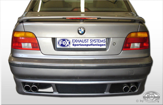 BMW E39 520i/ 523i/ 525i/ 528i - Limousine Endschalldämpfer Ausgang rechts/links - 2x76 Typ 13 rechts/links