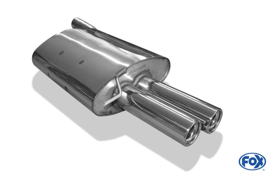 BMW E60 520i/ 523i/ 525i/ 530i Endschalldämpfer - 2x76 Typ 13