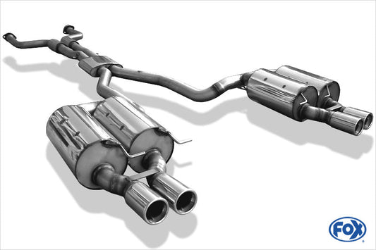BMW E60 M5 Endschalldämpfer rechts/links - 2x80 Typ 13 rechts/links
