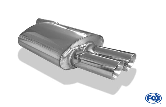 BMW E60/61 540i 545i Endschalldämpfer - 2x90 Typ 25