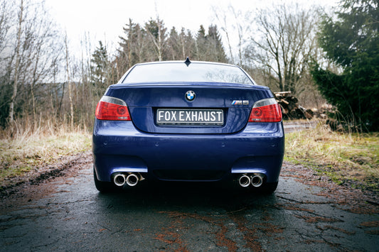 FOX BMW E60 M5 Endschalldämpfer rechts/links - 2x90 Typ 25 rechts/links