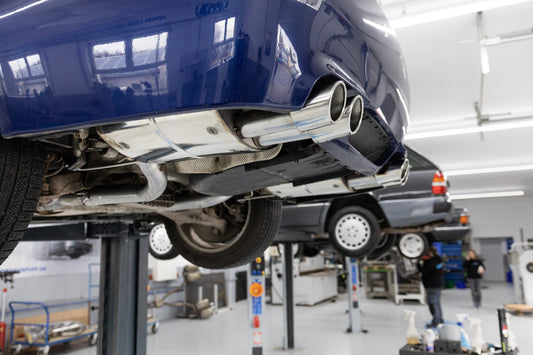 FOX BMW E60 M5 Endschalldämpfer rechts/links - 2x115x85 Typ 32 rechts/links