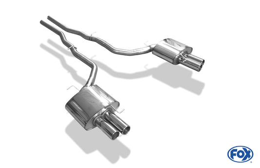 BMW F10 525d 530d Endschalldämpfer rechts/links - 2x80 Typ 12 rechts/links