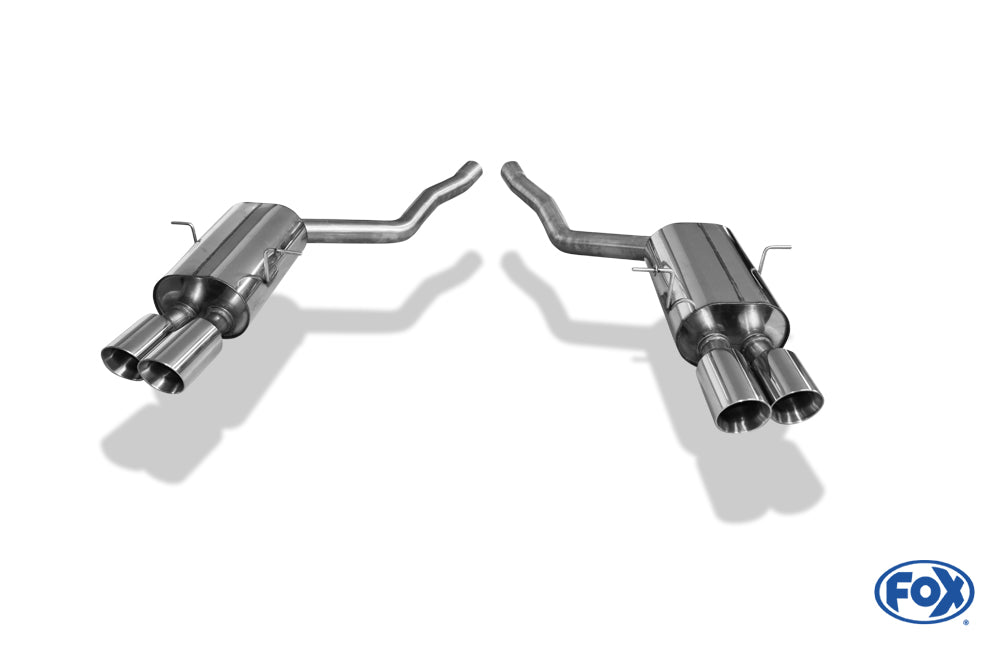 BMW E31 850i Endschalldämpfer rechts/links - 2x90 Typ 25 rechts/links