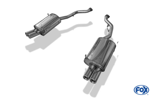 BMW Z3 M Endschalldämpfer rechts/links - 2x76 Typ 13 rechts/links