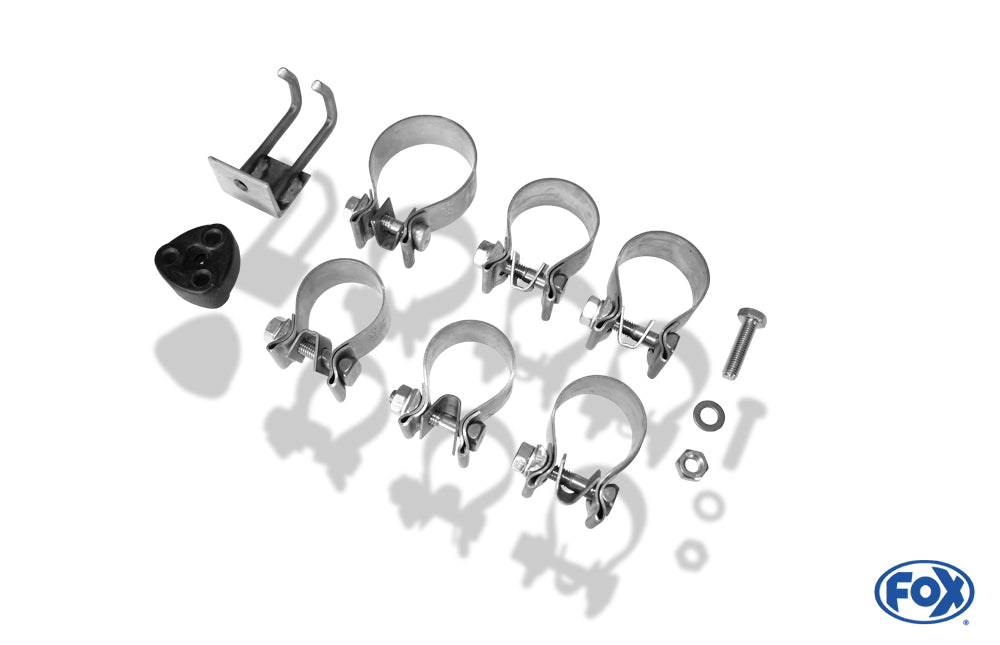 BMW Z4 E85 Endschalldämpfer Ausgang rechts/links inkl. Y-Verbindungsrohr 2x50mm - 2x76 Typ 10 rechts/links