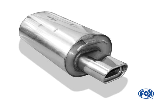 BMW X3 Endschalldämpfer - 135x80 Typ 53