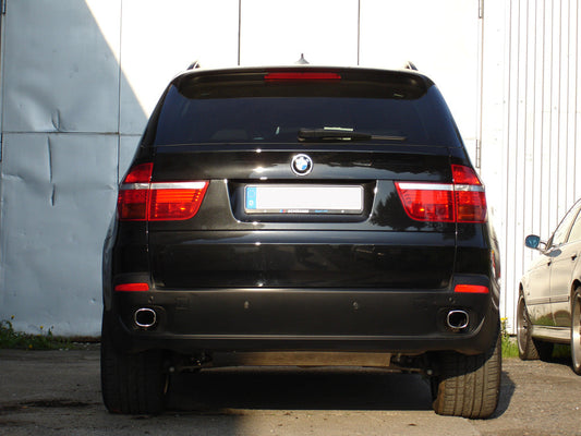BMW X5 Typ E70 Diesel Endschalldämpfer quer Ausgang rechts/links - 1x93x79 Typ 71 rechts/links