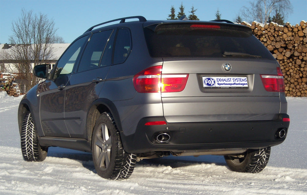 BMW X5 - E70 Endrohre passend auf original Endschalldämpfer - 115x85 Typ 38 rechts/links