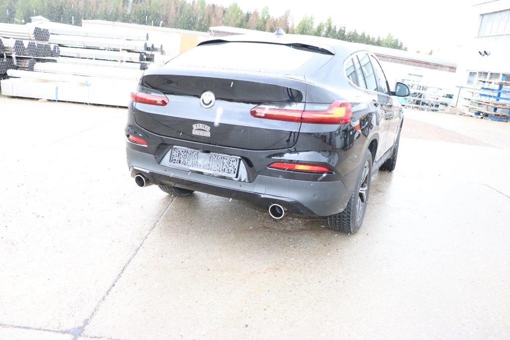 BMW X4 G02 - 20i Endschalldämpfer quer Ausgang rechts/links - 1x90 Typ 16 rechts/links