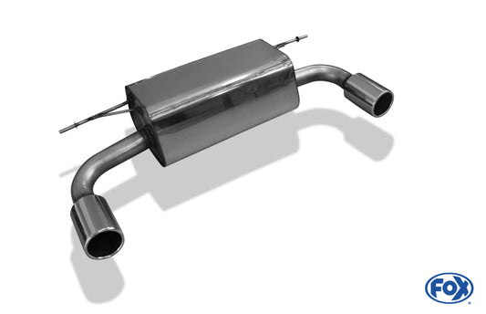 BMW F23 - 220i Cabrio Endschalldämpfer quer Ausgang rechts/links - 1x90 Typ 12 rechts/links