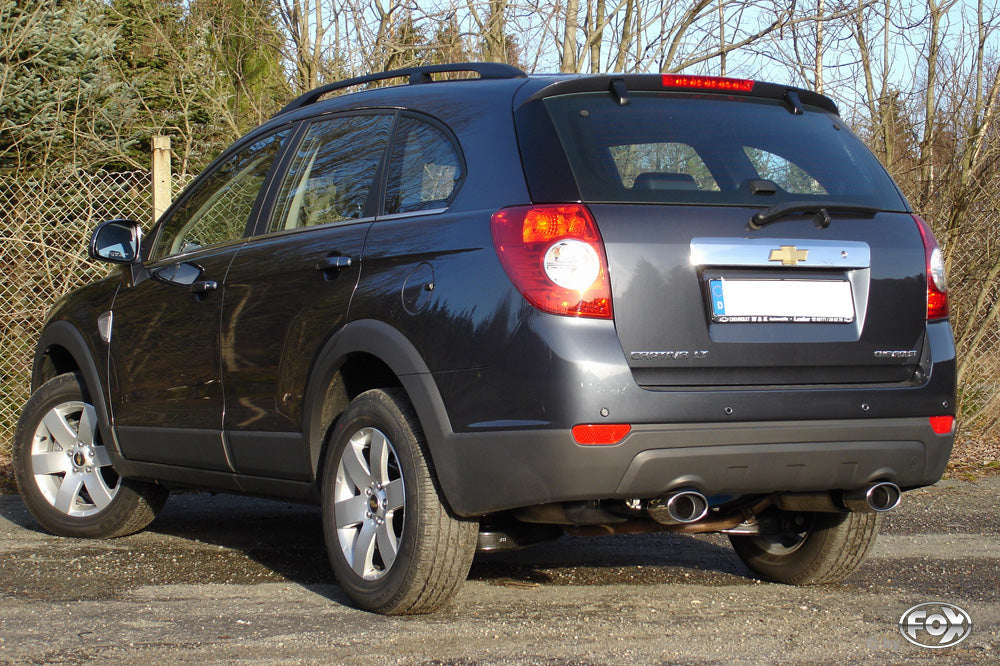 Chevrolet Captiva KLAC Endschalldämpfer rechts/links - 115x85 Typ 33 rechts/links