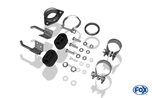 Citroen C-Crosser - Bj. ab 06` Endschalldämpfer quer Ausgang rechts/links - 115x85 Typ 33 rechts/links