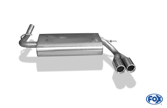 Chrysler Neon II Endschalldämpfer - 2x76 Typ 13
