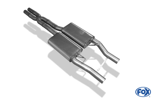 Chrysler 300C SRT8 Vorschalldämpfer inkl. Druckaustauschrohr