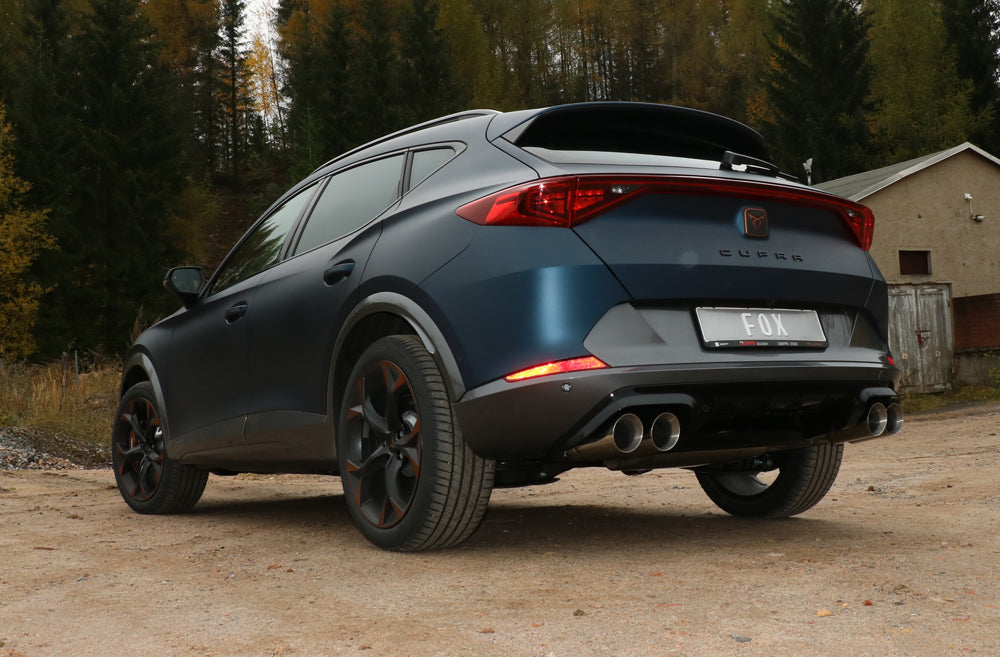 CUPRA Formentor 4x4 Halbanlage ab Kat - 2x100 Typ 25 rechts/links - mit 2 elektronischen Klappen