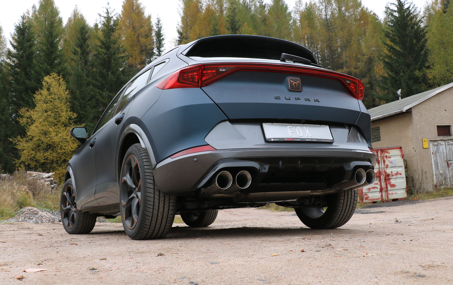 CUPRA Formentor 4x4 Halbanlage ab Kat - 2x100 Typ 25 rechts/links - mit 2 elektronischen Klappen