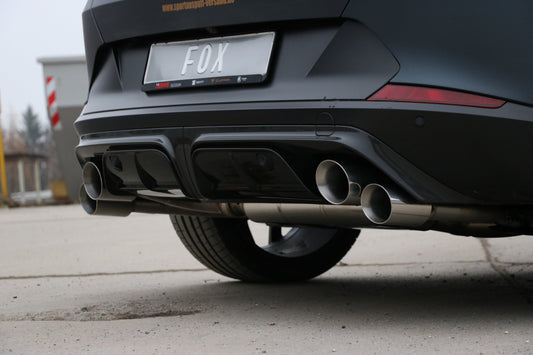 FOX CUPRA Formentor 4x4 - VZ5 Endschalldämpfer mit 2 Abgasklappen - 2x100 und 2x90 Typ 25