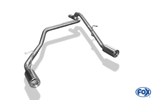 Daihatsu Materia Endrohrgeweih rechts/links - 1x90 Typ 13 rechts/links